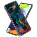 Carcasa de TPU Stylish Ultra Fina para Samsung Galaxy A55 - Nubes Coloridas