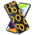 Carcasa de TPU Stylish Ultra Fina para Samsung Galaxy A55 - Girasoles