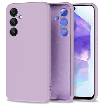 Funda de Silicona Tech-Protect Icon para Samsung Galaxy A55 - Púrpura