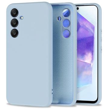 Funda de Silicona Tech-Protect Icon para Samsung Galaxy A55 - Sky Azul