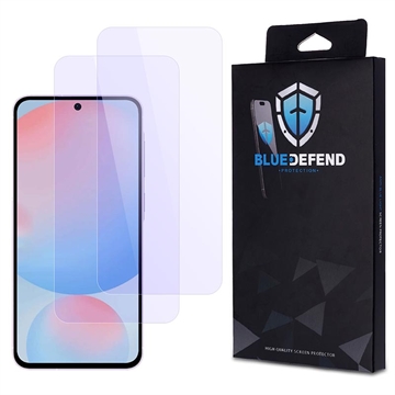 Protector de Pantalla de Cristal Templado BlueDefend Anti-Blue Light para Samsung Galaxy A56 - 2 Pcs.