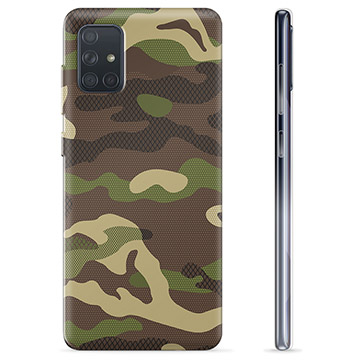 Funda de TPU para Samsung Galaxy A71 - Camuflaje