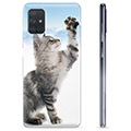 Funda de TPU para Samsung Galaxy A71 - Gato