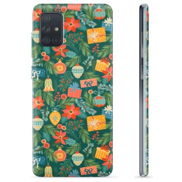 Funda de TPU para Samsung Galaxy A71 - Decoración Navideña