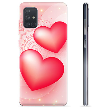 Funda de TPU para Samsung Galaxy A71 - Amor