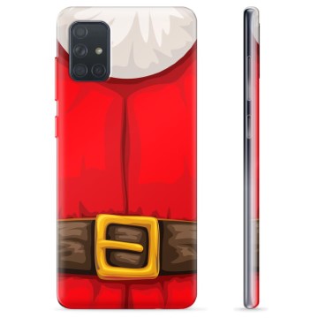 Funda de TPU para Samsung Galaxy A71 - Traje de Papá Noel