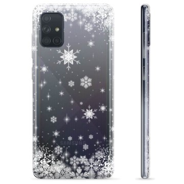 Funda de TPU para Samsung Galaxy A71 - Copos de Nieve