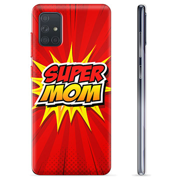 Funda de TPU para Samsung Galaxy A71 - Super Mom