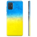 Funda TPU con bandera de Ucrania para Samsung Galaxy A71 - Bicolor