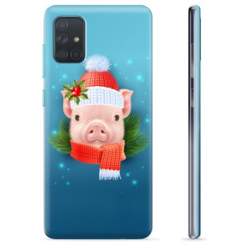 Funda de TPU para Samsung Galaxy A71 - Piggy de Invierno