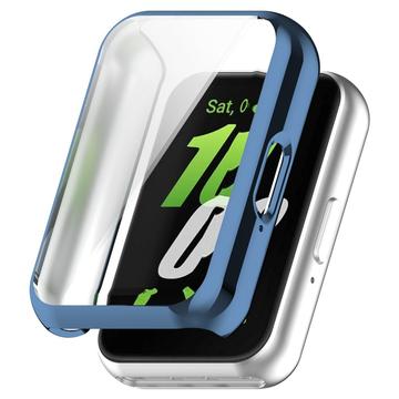 Carcasa de TPU Galvanizado para Samsung Galaxy Fit3 - Azul