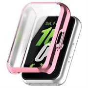 Carcasa de TPU Galvanizado para Samsung Galaxy Fit3 - Rosa