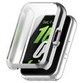 Carcasa de TPU Galvanizado para Samsung Galaxy Fit3 - Plateado