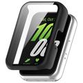 Carcasa de Plástico con Protector de Pantalla para Samsung Galaxy Fit3 - Negro