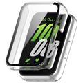 Carcasa de Plástico con Protector de Pantalla - 9H - para Samsung Galaxy Fit3 - Claro