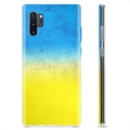 Funda TPU con bandera de Ucrania para Samsung Galaxy Note10+ - Bicolor