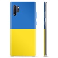 Funda TPU con bandera de Ucrania para Samsung Galaxy Note10+ - Amarillo y azul claro