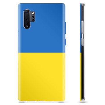 Funda TPU con bandera de Ucrania para Samsung Galaxy Note10+ - Amarillo y azul claro