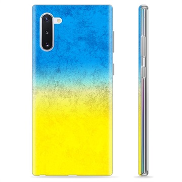 Funda TPU con bandera de Ucrania para Samsung Galaxy Note10 - Bicolor