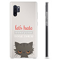 Funda de TPU para Samsung Galaxy Note10+ - Gato Enfadado