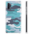 Funda de TPU para Samsung Galaxy Note10+ - Camuflaje Azul