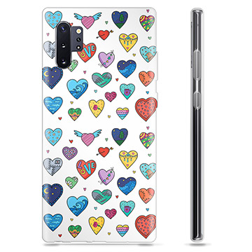 Funda de TPU para Samsung Galaxy Note10+ - Corazones