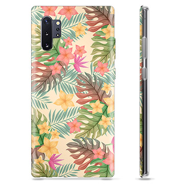 Funda de TPU para Samsung Galaxy Note10+ - Flores Rosadas