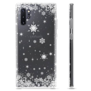 Funda de TPU para Samsung Galaxy Note10+ - Copos de Nieve