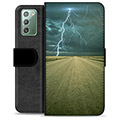 Funda Cartera Premium para Samsung Galaxy Note20 - Tormenta