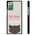 Carcasa Protectora para Samsung Galaxy Note20 - Gato Enfadado