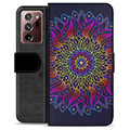 Funda Cartera Premium para Samsung Galaxy Note20 Ultra - Mandala Colorida