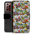 Funda Cartera Premium para Samsung Galaxy Note20 Ultra - Graffiti