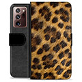 Funda Cartera Premium para Samsung Galaxy Note20 Ultra - Leopardo