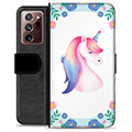 Funda Cartera Premium para Samsung Galaxy Note20 Ultra - Unicornio