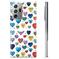 Funda de TPU para Samsung Galaxy Note20 Ultra - Corazones