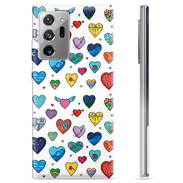 Funda de TPU para Samsung Galaxy Note20 Ultra - Corazones