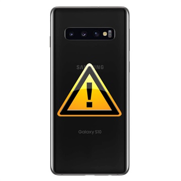 Reparación Tapa de Batería para Samsung Galaxy S10 - Prism Negro