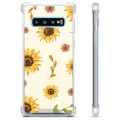 Funda Híbrida para Samsung Galaxy S10 - Girasol