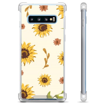 Funda Híbrida para Samsung Galaxy S10 - Girasol