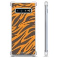 Funda Híbrida para Samsung Galaxy S10 - Tigre