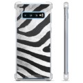 Funda Híbrida para Samsung Galaxy S10 - Cebra