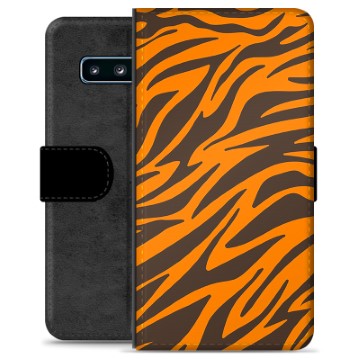 Funda Cartera Premium para Samsung Galaxy S10 - Tigre