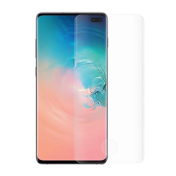 Protector de Pantalla de Cristal Templado para Samsung Galaxy S10+ - Cobertura Completa - Transparente