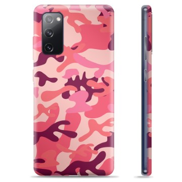 Funda de TPU para Samsung Galaxy S20 FE - Camuflaje Rosa