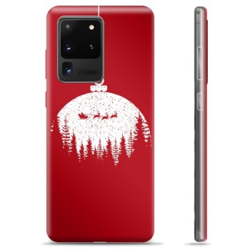 Funda de TPU para Samsung Galaxy S20 Ultra - Pelota de Navidad