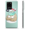 Funda de TPU para Samsung Galaxy S20 Ultra - Papá Noel Moderno