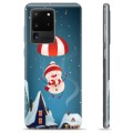 Funda de TPU para Samsung Galaxy S20 Ultra - Muñeco de Nieve