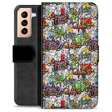 Funda Cartera Premium para Samsung Galaxy S21+ 5G - Graffiti