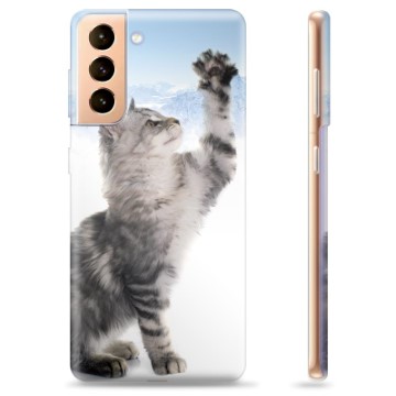 Funda de TPU para Samsung Galaxy S21+ 5G - Gato