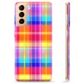 Funda de TPU para Samsung Galaxy S21+ 5G - Camisa de Franela